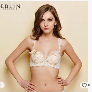 Eblin Sexy temptation eblin fashion flower air mattress ecbr222011 push up bra